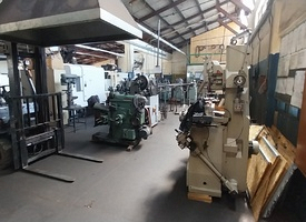 A wide view of our Factory before we start work.