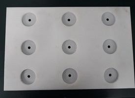 White HDPE Top Bottle Holders