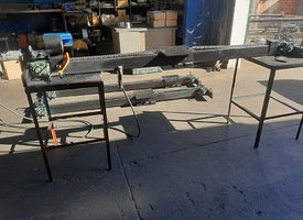 Drill Rail final Preparations before it left our Factory.
