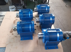 Air boxes all Assembled and painted a pretty Lexmor Blue! - Side View